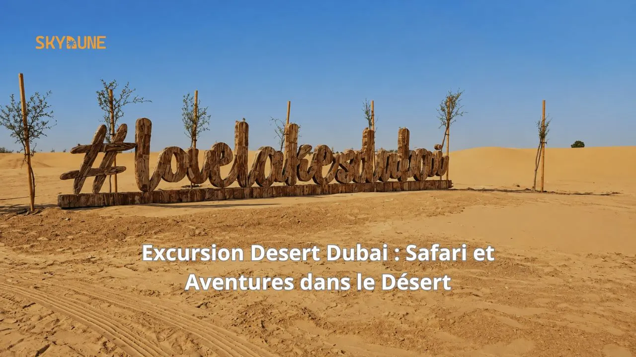 Excursion Desert Dubai : Safari et Aventures dans le Désert
