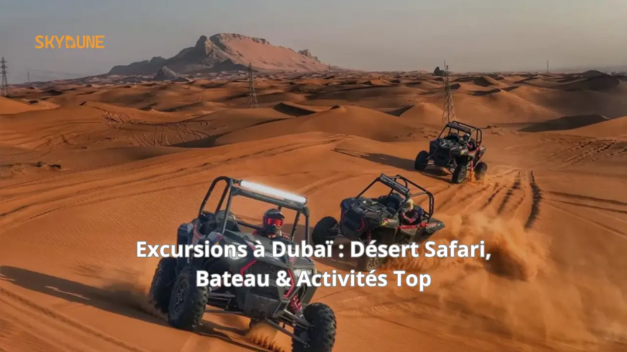 Excursions à Dubaï : Désert Safari, Bateau & Activités Top